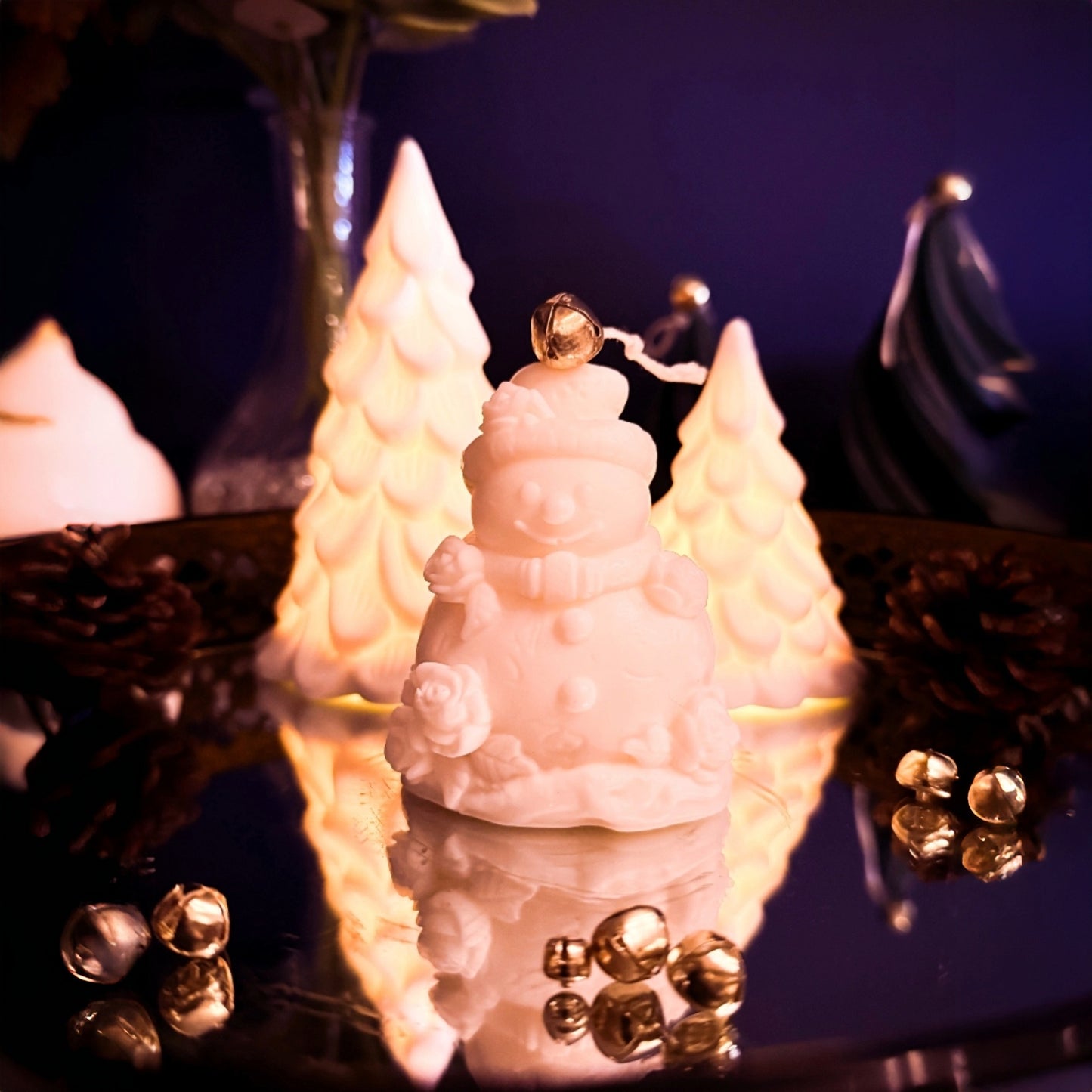 Blomstrende Snømann