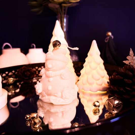 Blomstrende Snømann